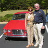 Brian and Linda Hernan and the 1972 XJ6