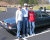 Jim,Cathy & Cait O'Dell and their XJ6